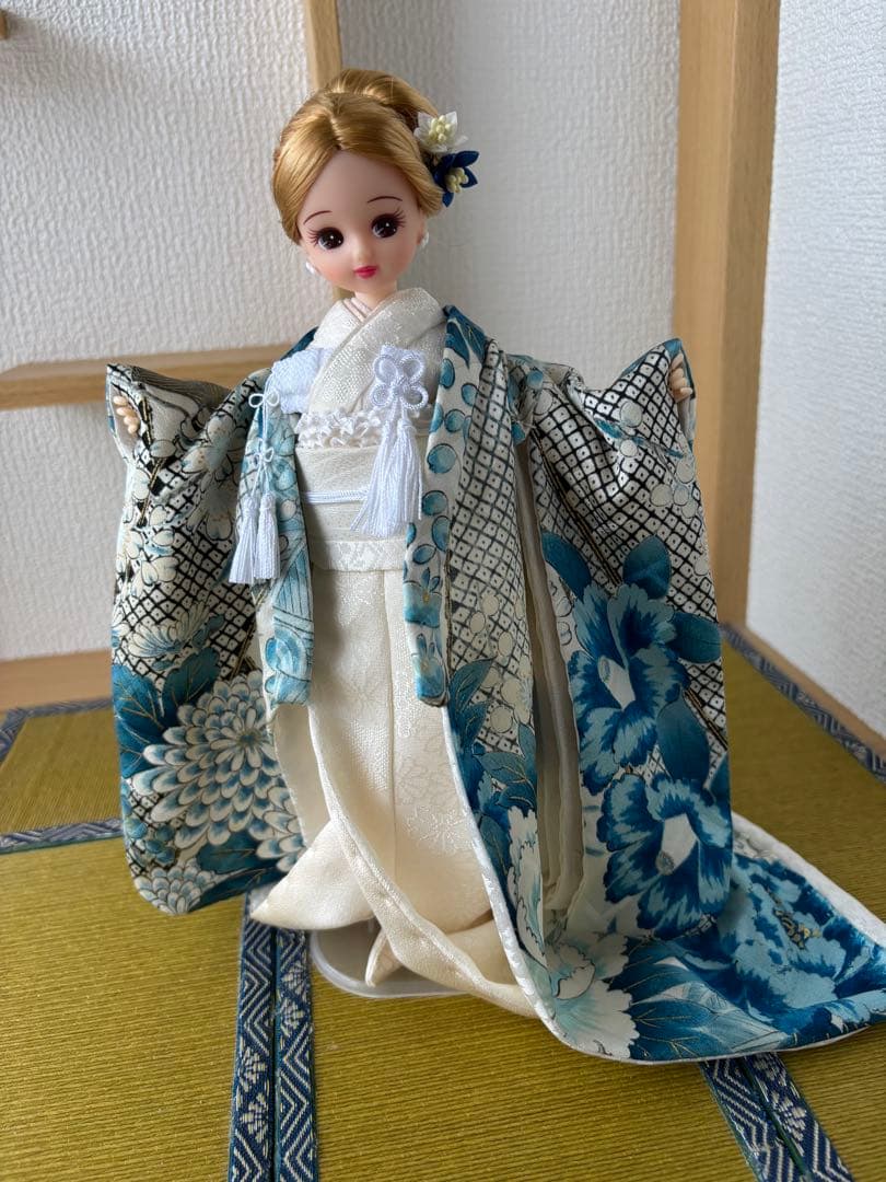 22cmドールサイズ 花嫁衣装　色打掛