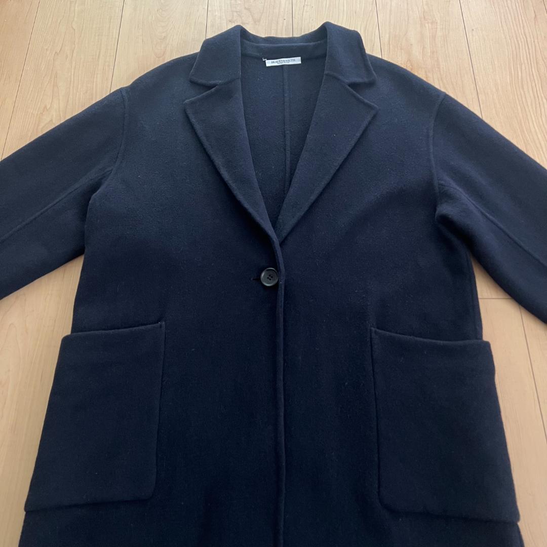 22aw Beauty & Youth テーラード リバーコート M