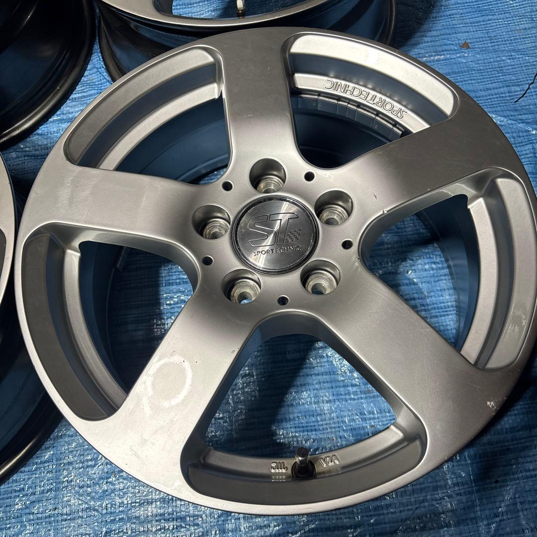 SPORTECNIC １６インチ　ホイール　４本セット　PCD112　①