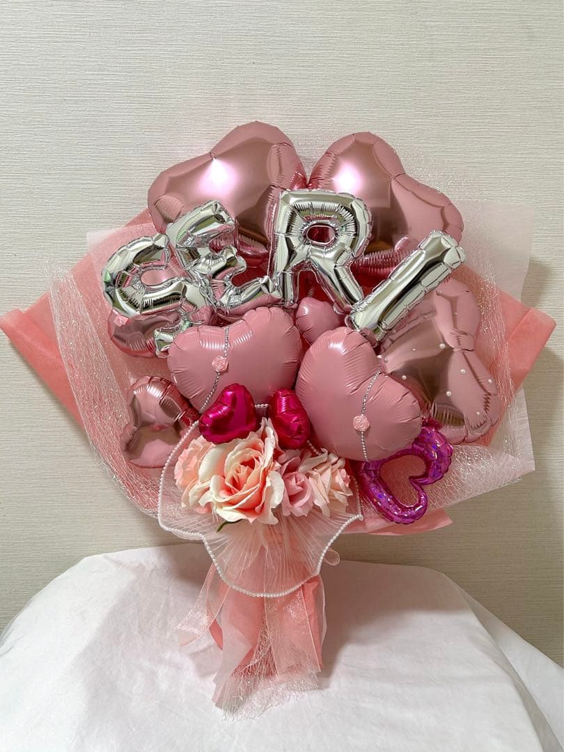 ⭐︎miniziu_⭐︎　卒業式　バルーン花束　ブーケ　プレゼント　サプライズ