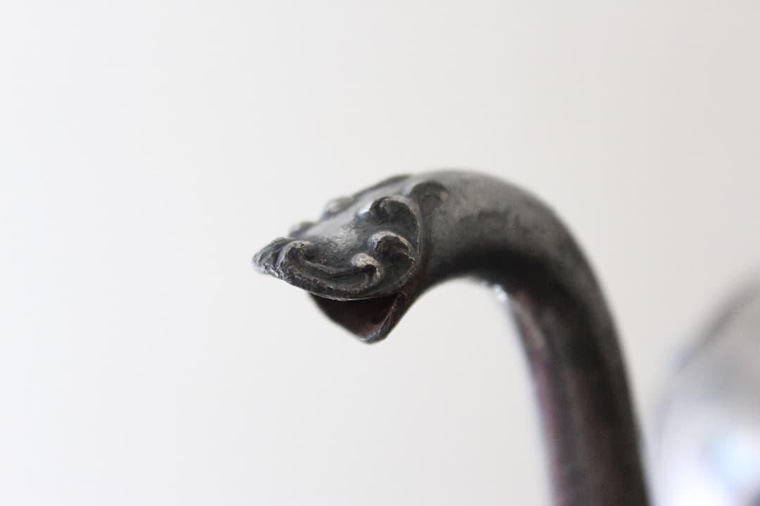 アンティーク　アール・ヌーヴォーデザイン　ポット・シュガーポット・クリーマー