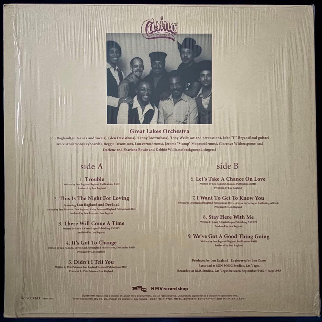 【Lou Ragland and…】LP