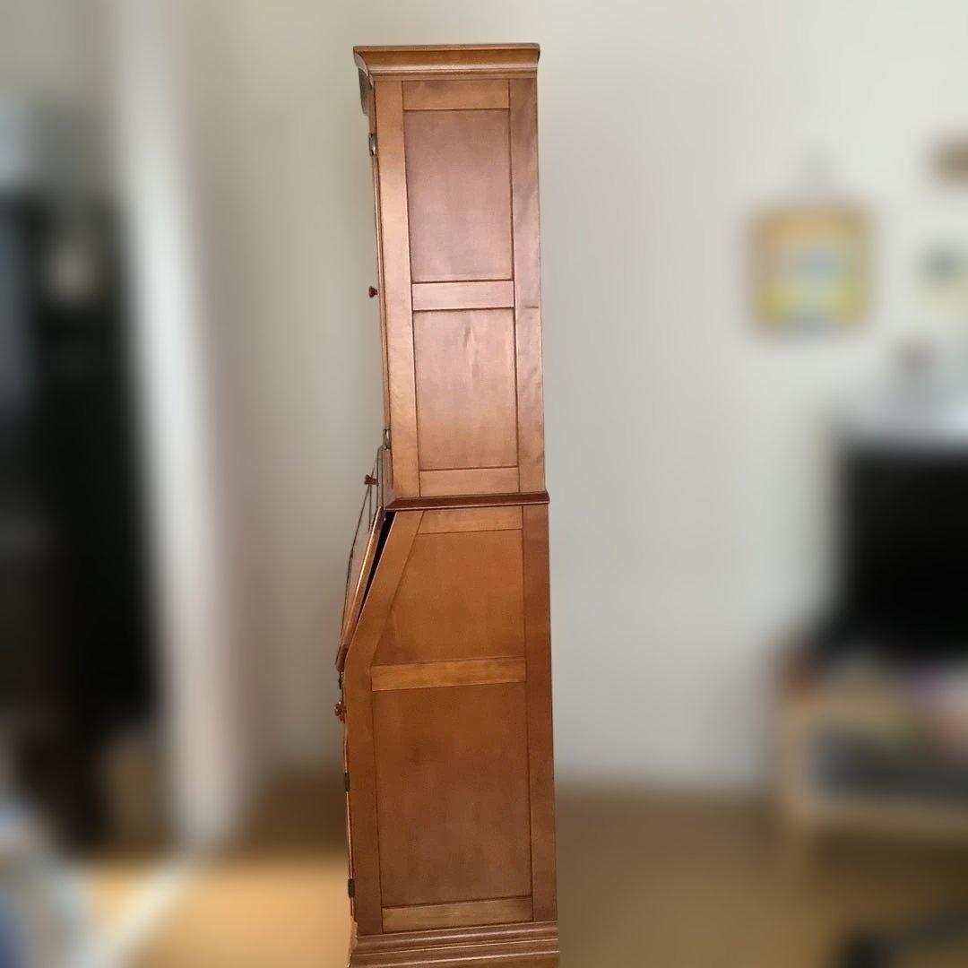 木製ライティングビューロー