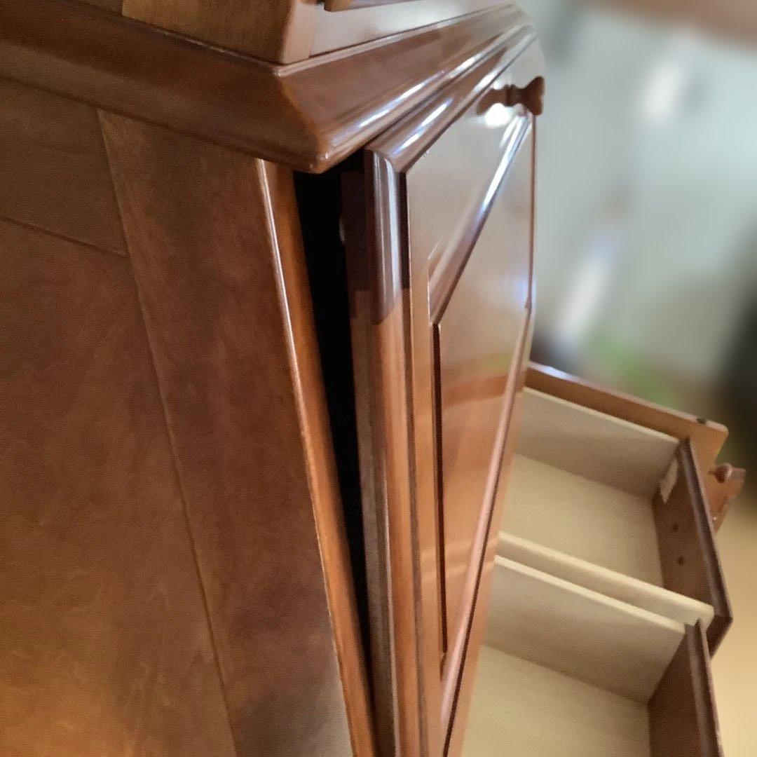 木製ライティングビューロー