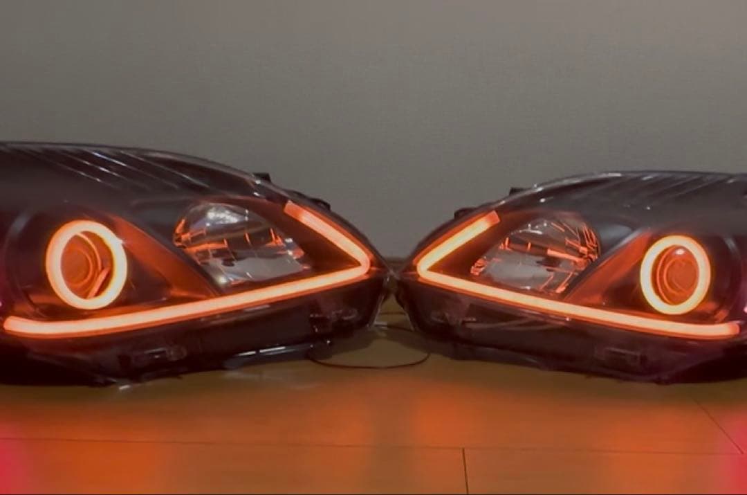 ZVW30 プリウス30 LEDヘッドライト RGBマルチカラー 左右セット