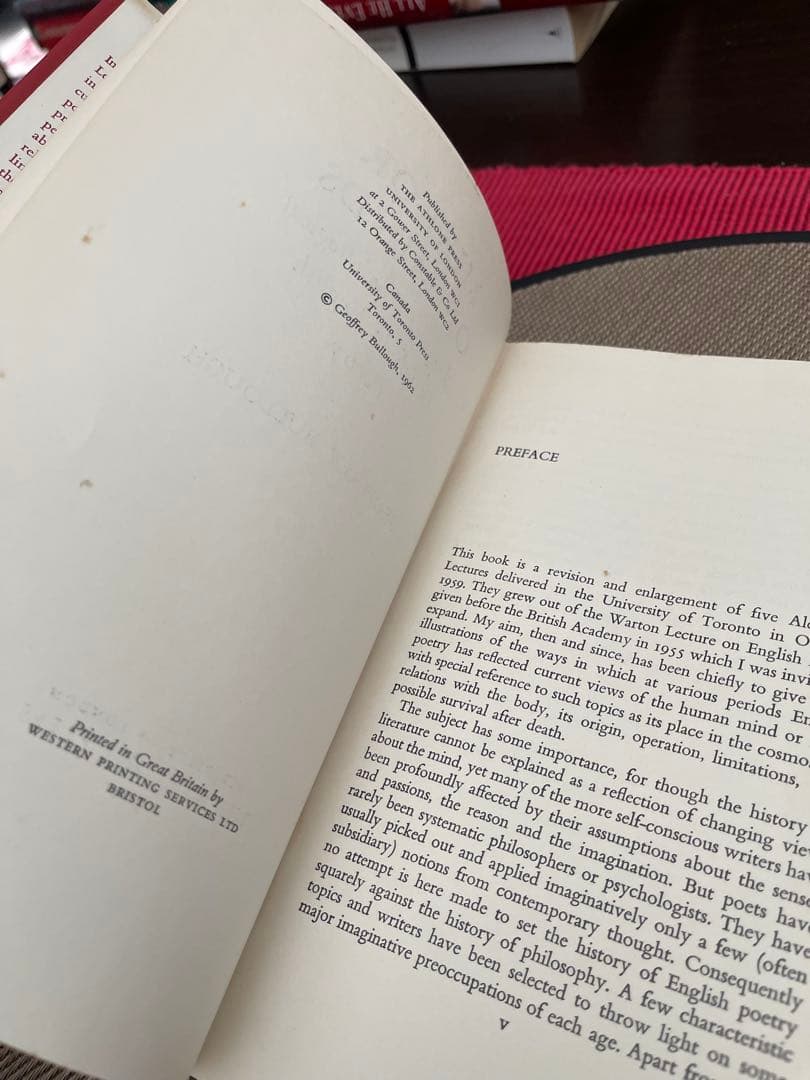 洋書 Mirror of Minds by Geoffrey Bullough