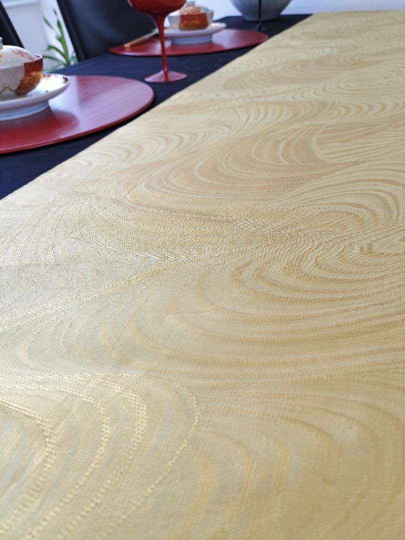 ルブの森★　A474★高級全通‼️お祝い‼️テーブルランナー2m23cm
