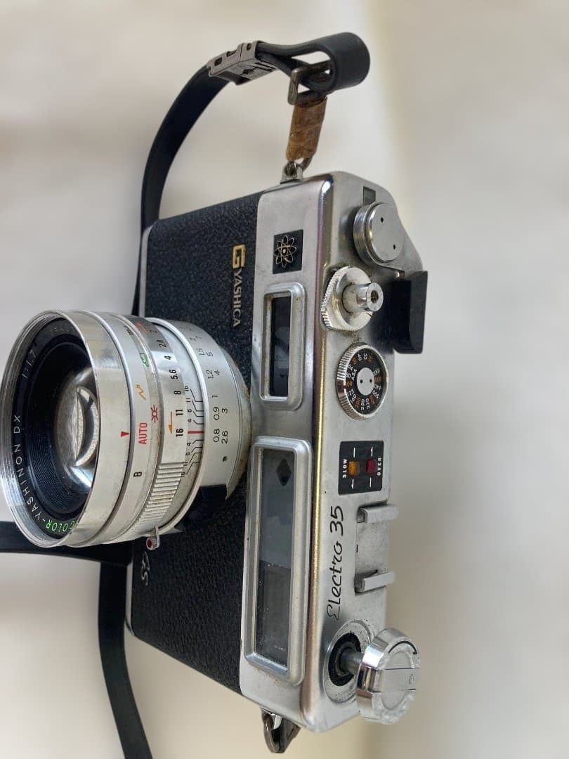 Yashica Electro 35 フィルムカメラとケース　ジャンク品