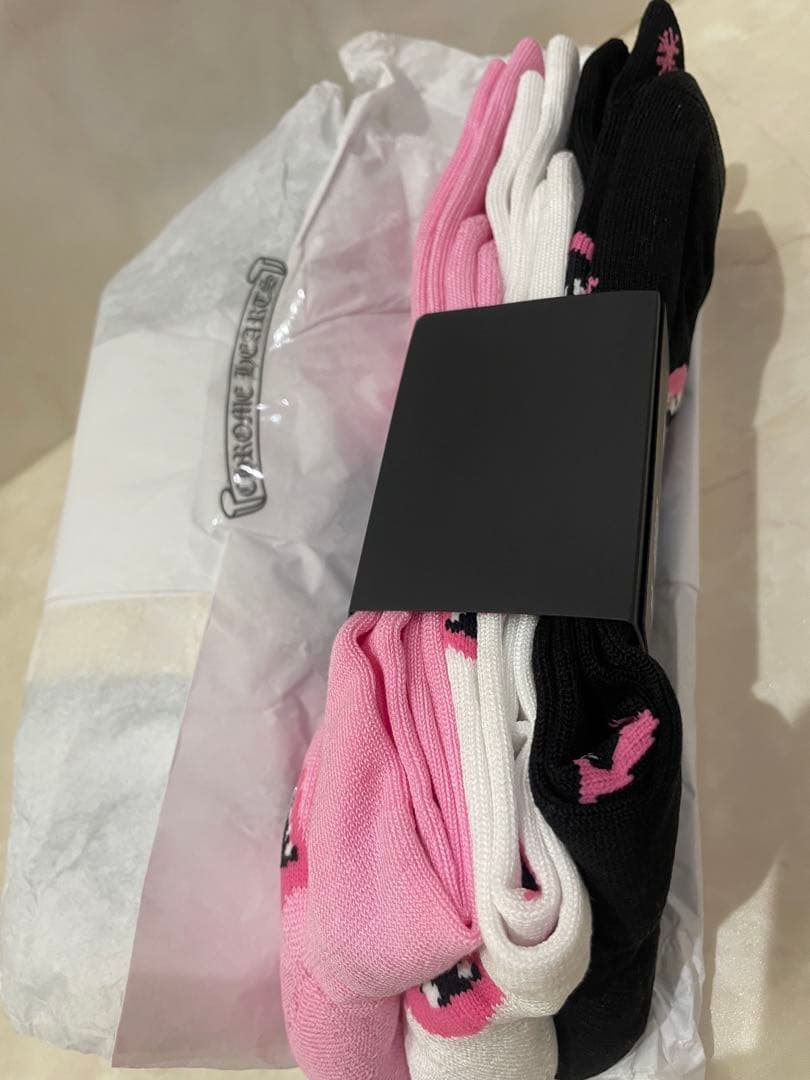 【新品】 Chrome Hearts マッティー ボーイ ソックス 3足セット