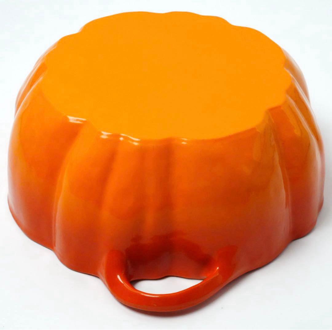 希少⭐︎ストウブ staub ココット パンプキン　オレンジ　24cm ビンテージ