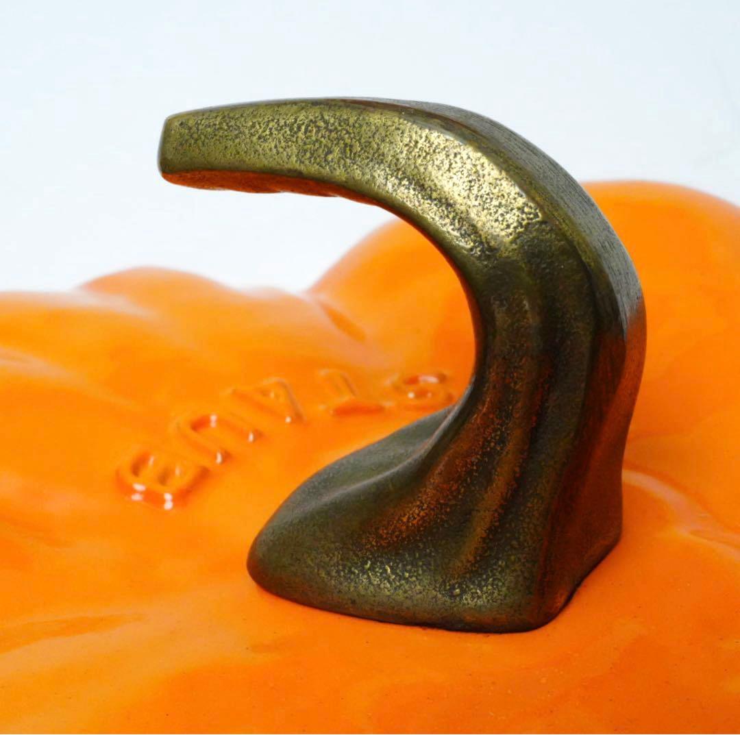 希少⭐︎ストウブ staub ココット パンプキン　オレンジ　24cm ビンテージ