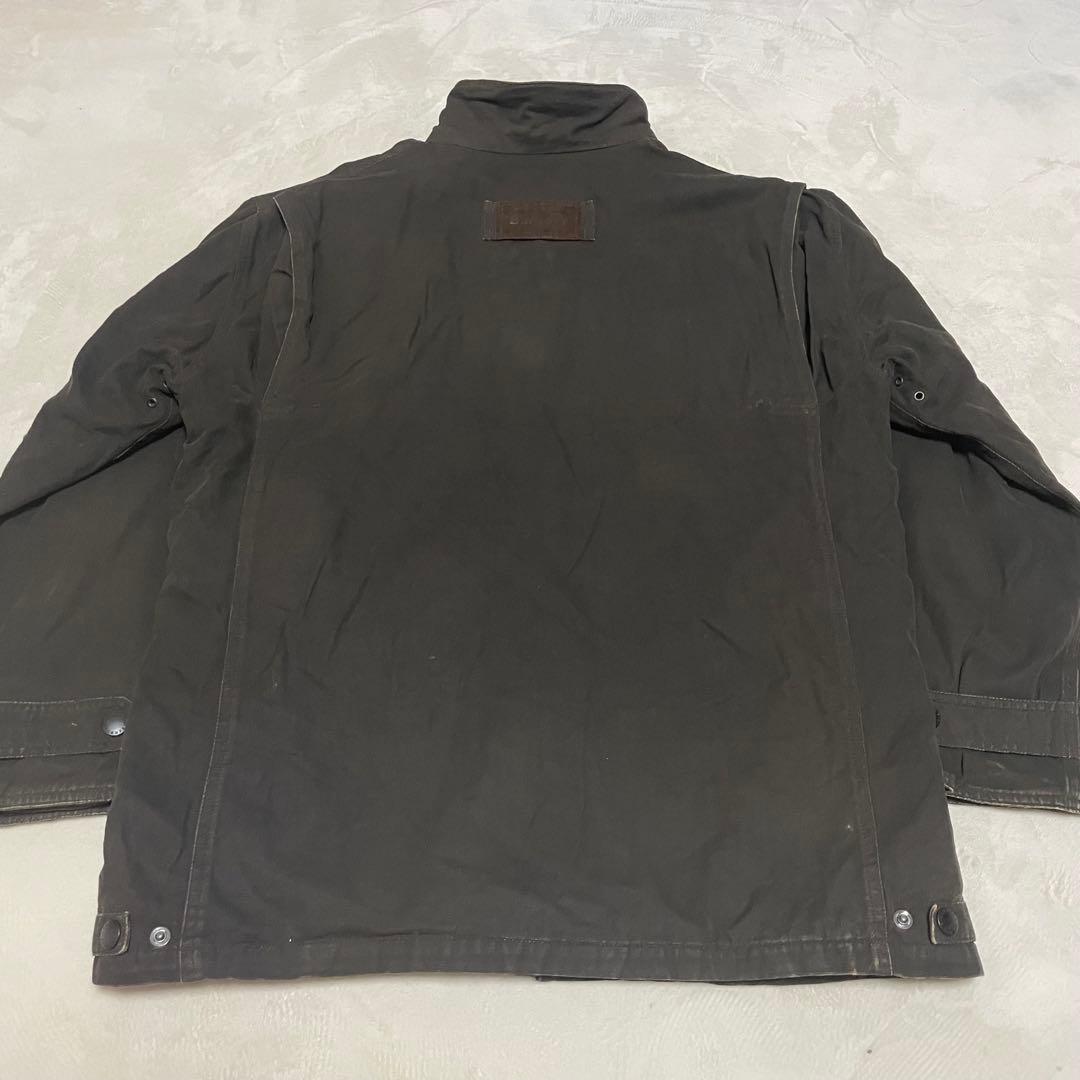 希少 90s バブアー barbour オイルドコットンジャケット 6ポケット