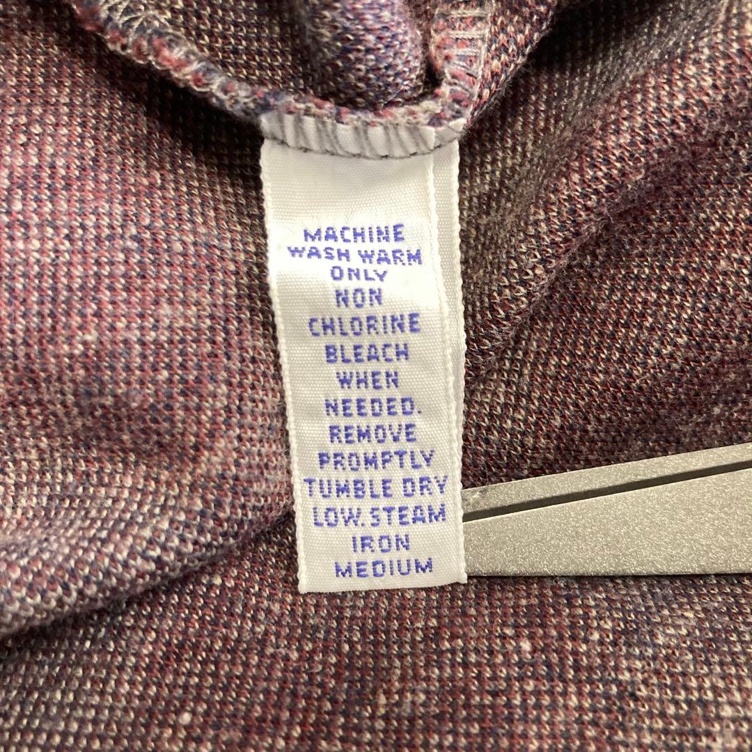 希少✨90s ポロバイラルフローレン 長袖ポロシャツ アーガイル柄 USA製 S