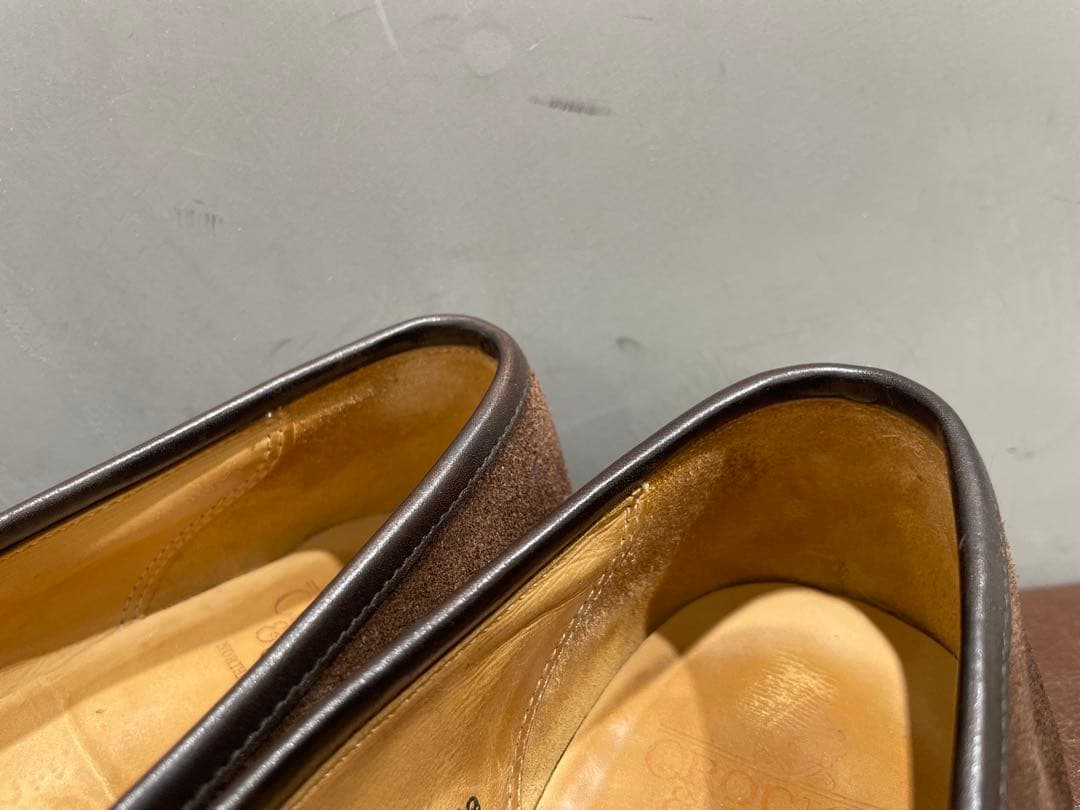 Crockett&Jones Boston ブラウンスエード