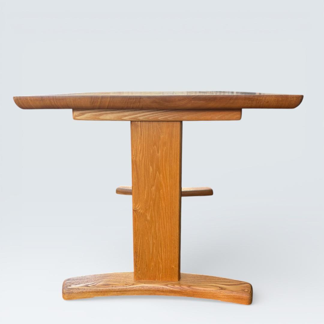 ナガノインテリア ダイニングテーブル DT401 天然木120cm