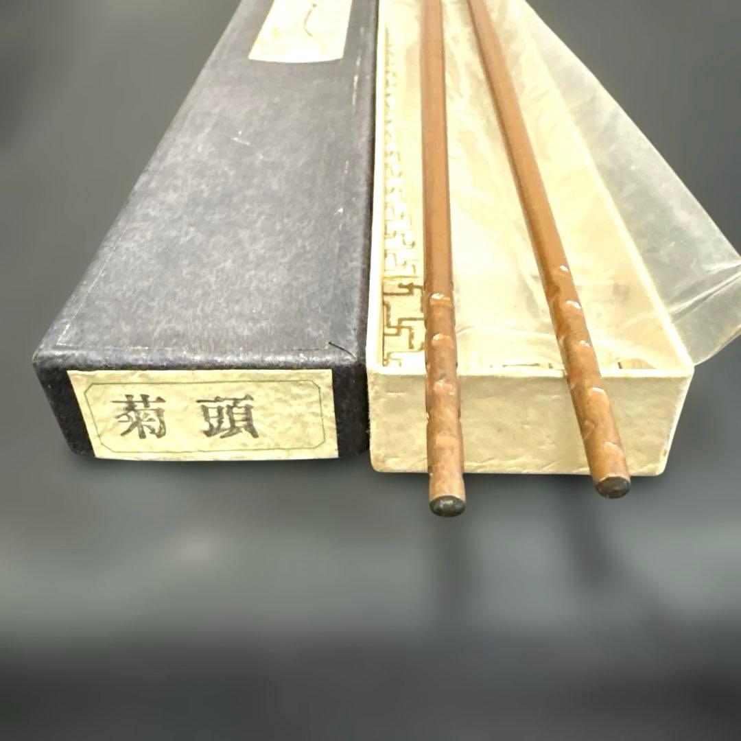 C,★ 火箸 3つ(桐実頭 菊頭 菊蕾頭)・2つセット・灰匙