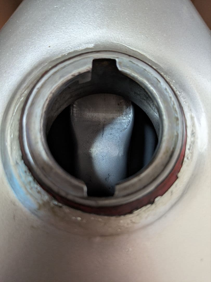 HONDA 純正 バイクタンク シルバー オレンジ XL230