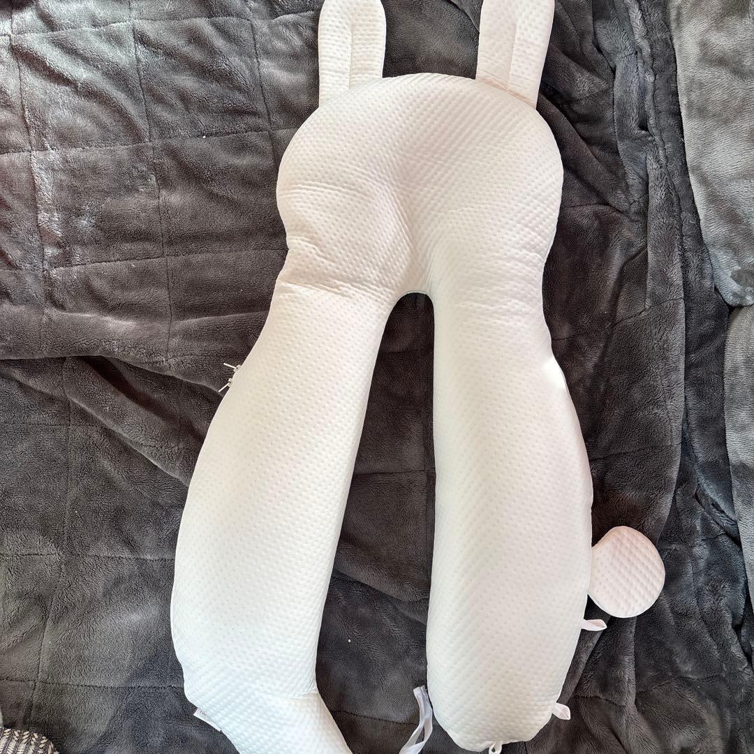 YUNNYSLEEP ウサギ型ベビー寝具 白　美品