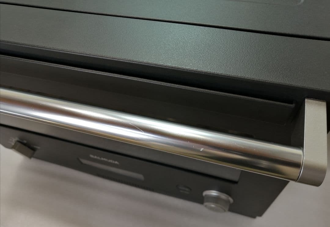 バルミューダデザイン　オーブンレンジ　ブラック　22年製　X