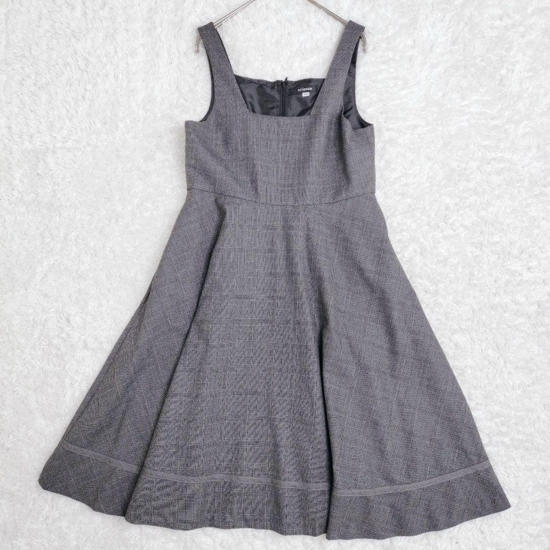美品　アリサナ　卒服　フォーマル　ワンピース　セットアップ　グレー　160