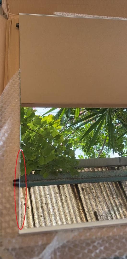 【中古】ダンスミラー 割れない鏡 幅80x160cm 姿見 銀色 4番