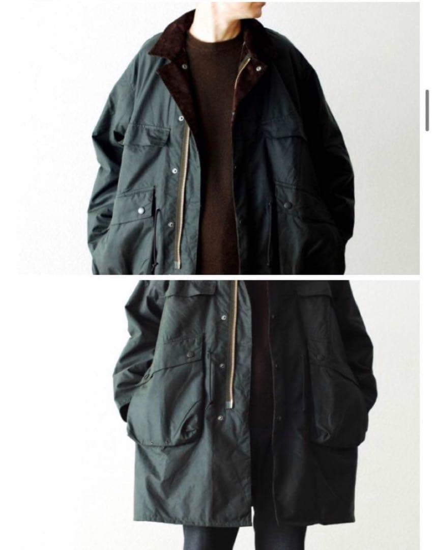 【美品】2018 バブアー✕キャプテンサンシャイントラベラーコート 38