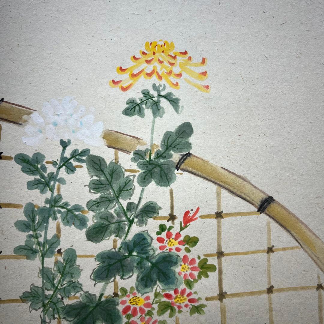 4157 佐藤朴堂 「桂秋色」 共箱 肉筆 紙本 書 日本画 掛軸 大徳寺 禅語