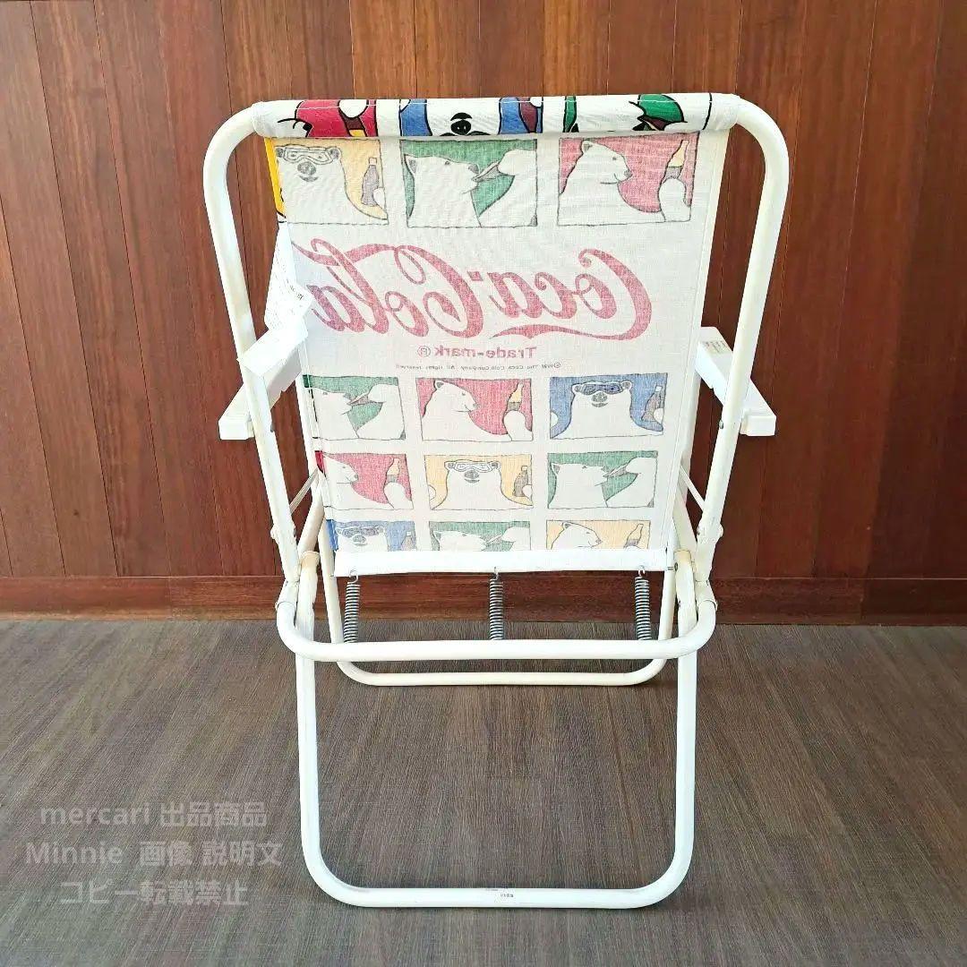 1997年製★コカ・コーラ★ノベルティ★『ポーラーベア』フォールディングチェア