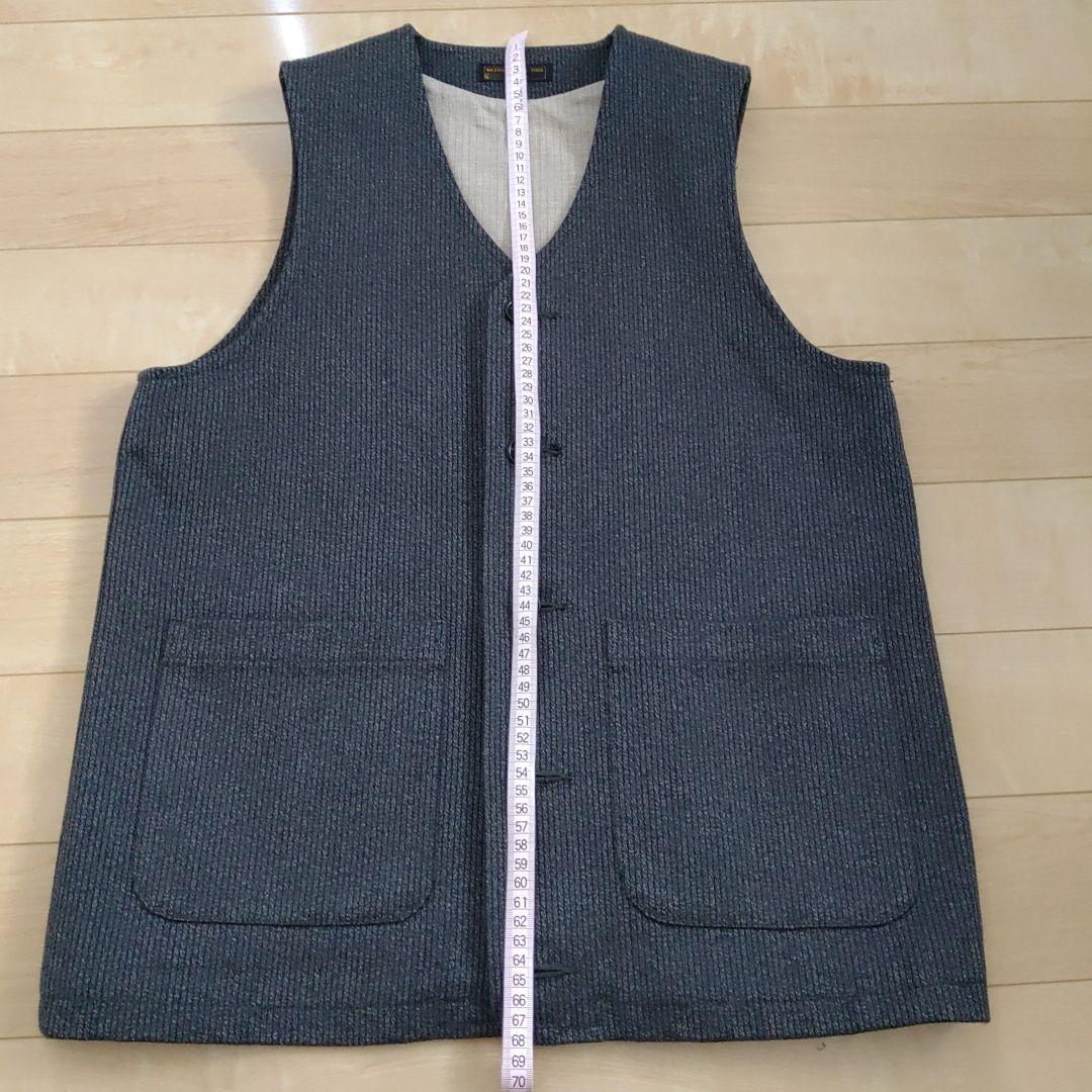極美品　WESTRIDE CYCLE TOGS ベスト 38サイズ ダークグレー