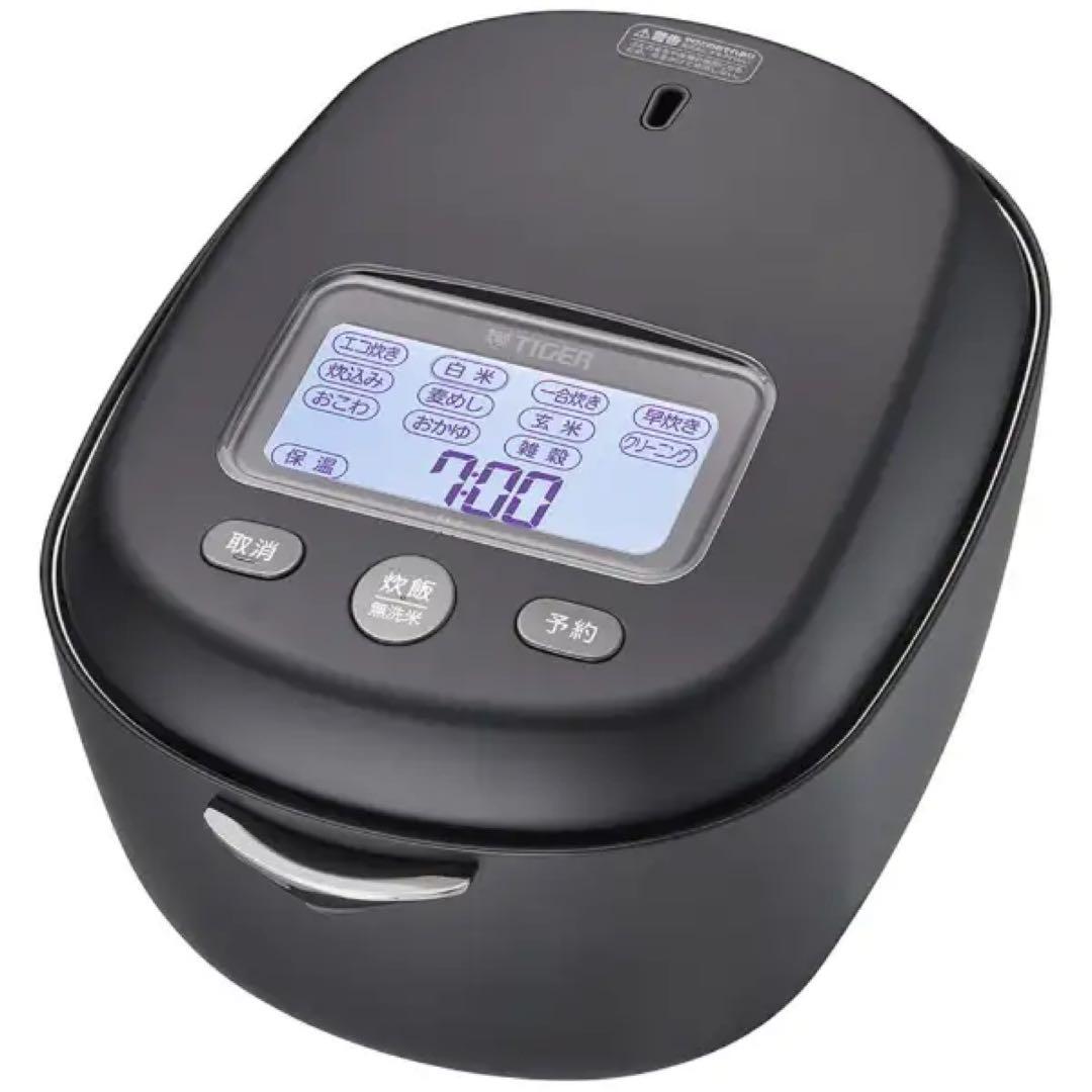 【未開封品】TIGER JRX-S100 KS ブラック 炊飯器