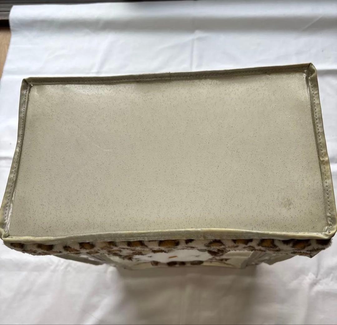 ハローキティ　ヒョウ柄　チェスト　ラック　平成レトロ