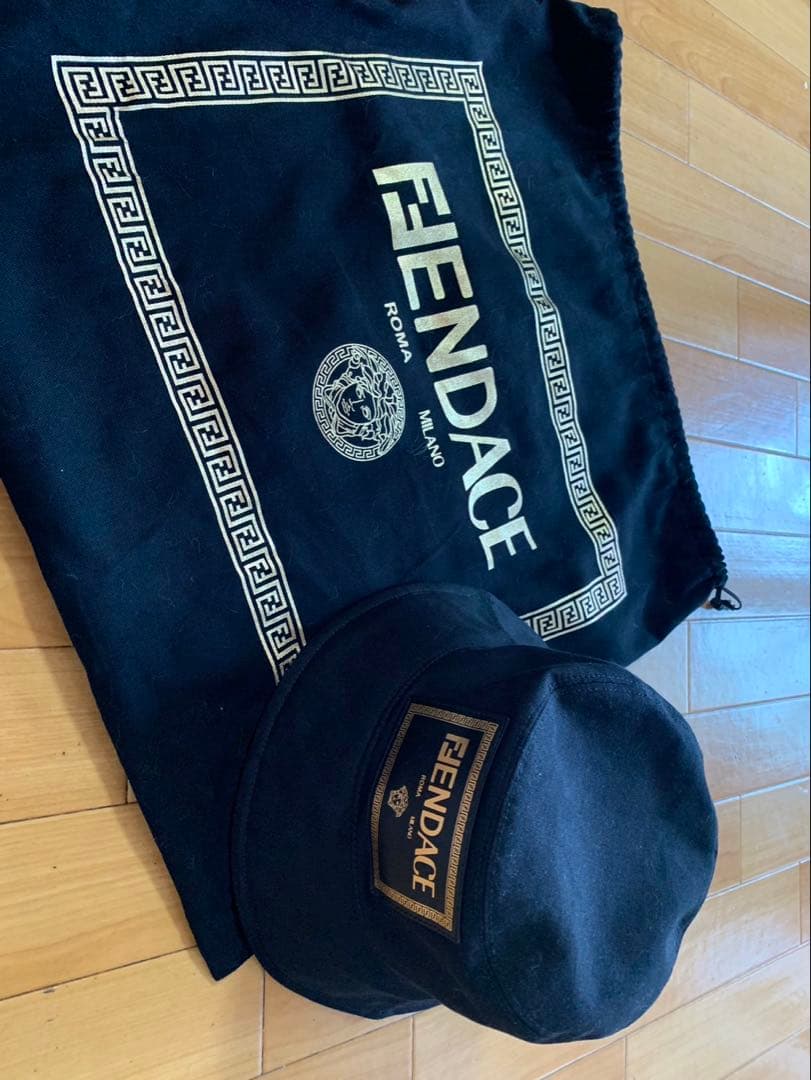 FIENDACE バケットハット 黒　60 Lサイズ