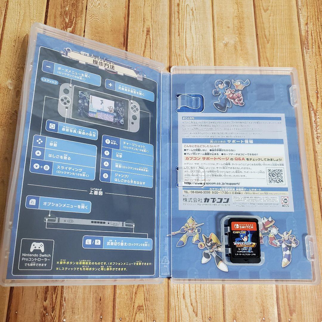 美品Switch ロックマン&ロックマンX 5in1 スペシャルBOX