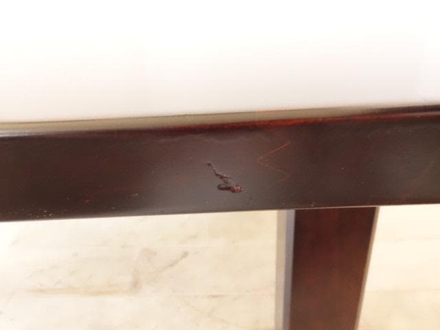 北海道民芸家具　ＨＭ4052　座卓　ローテーブル　再塗装済　ＵＳＥＤ