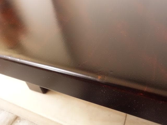 北海道民芸家具　ＨＭ4052　座卓　ローテーブル　再塗装済　ＵＳＥＤ