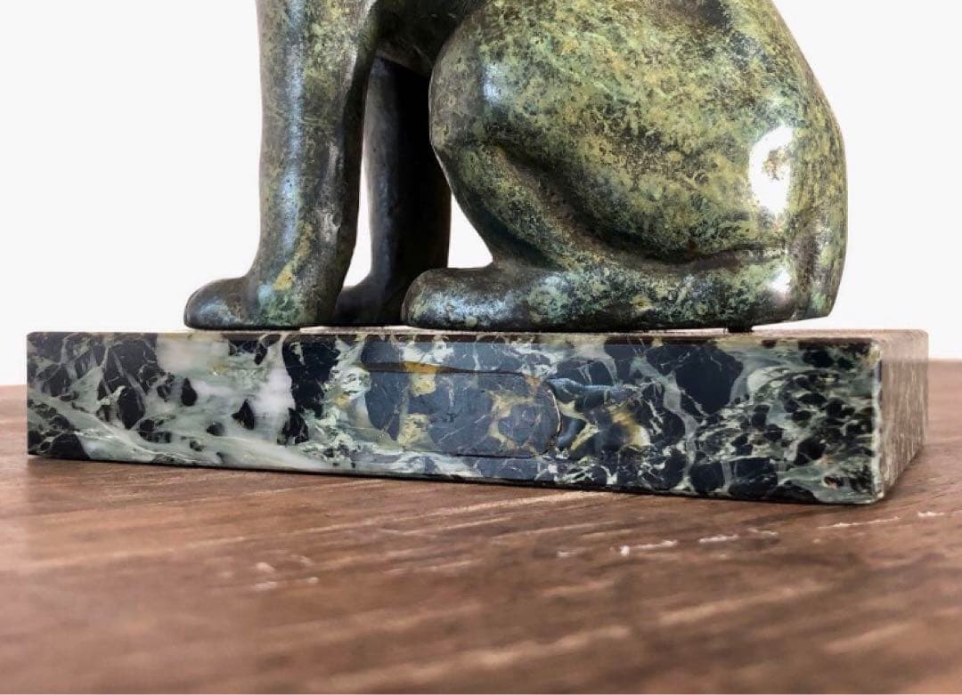 青銅 ビクター 犬の置物 日本ビクター株式会社 ニッパー 犬 VICTOR