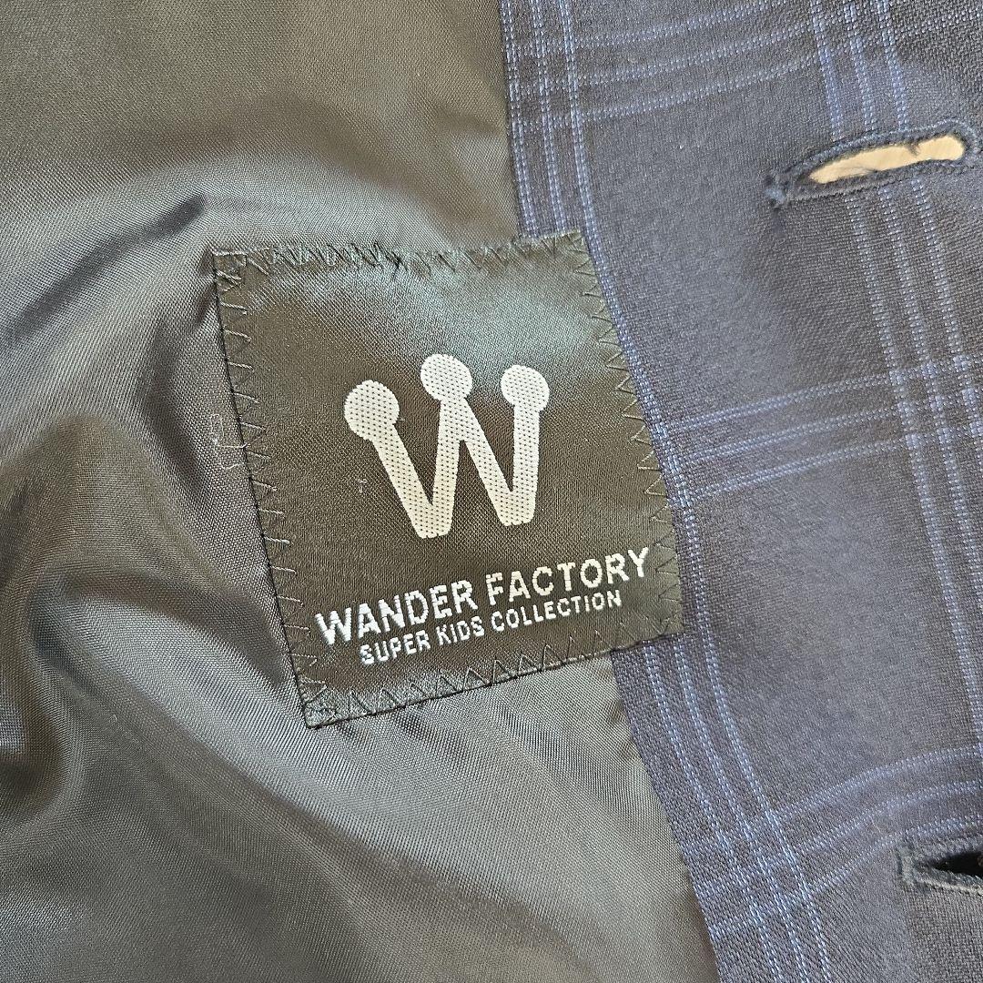 スーツ　　160cm　3ピース　卒業式　冠婚葬祭　フォーマル　美品　チェック