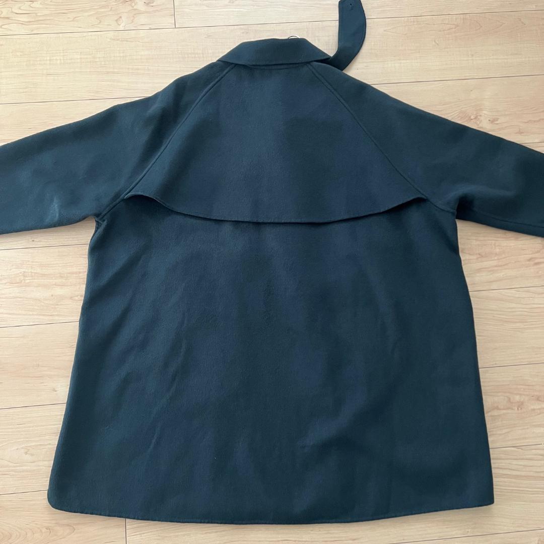 22aw Beauty & Youth リバー ポンチョ コート S Green