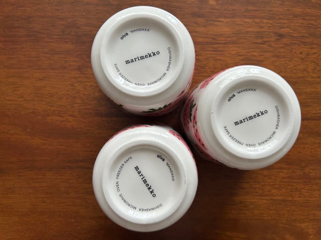 専用　マリメッコ　マンシッカピンク　ラテマグ＆プレートセット