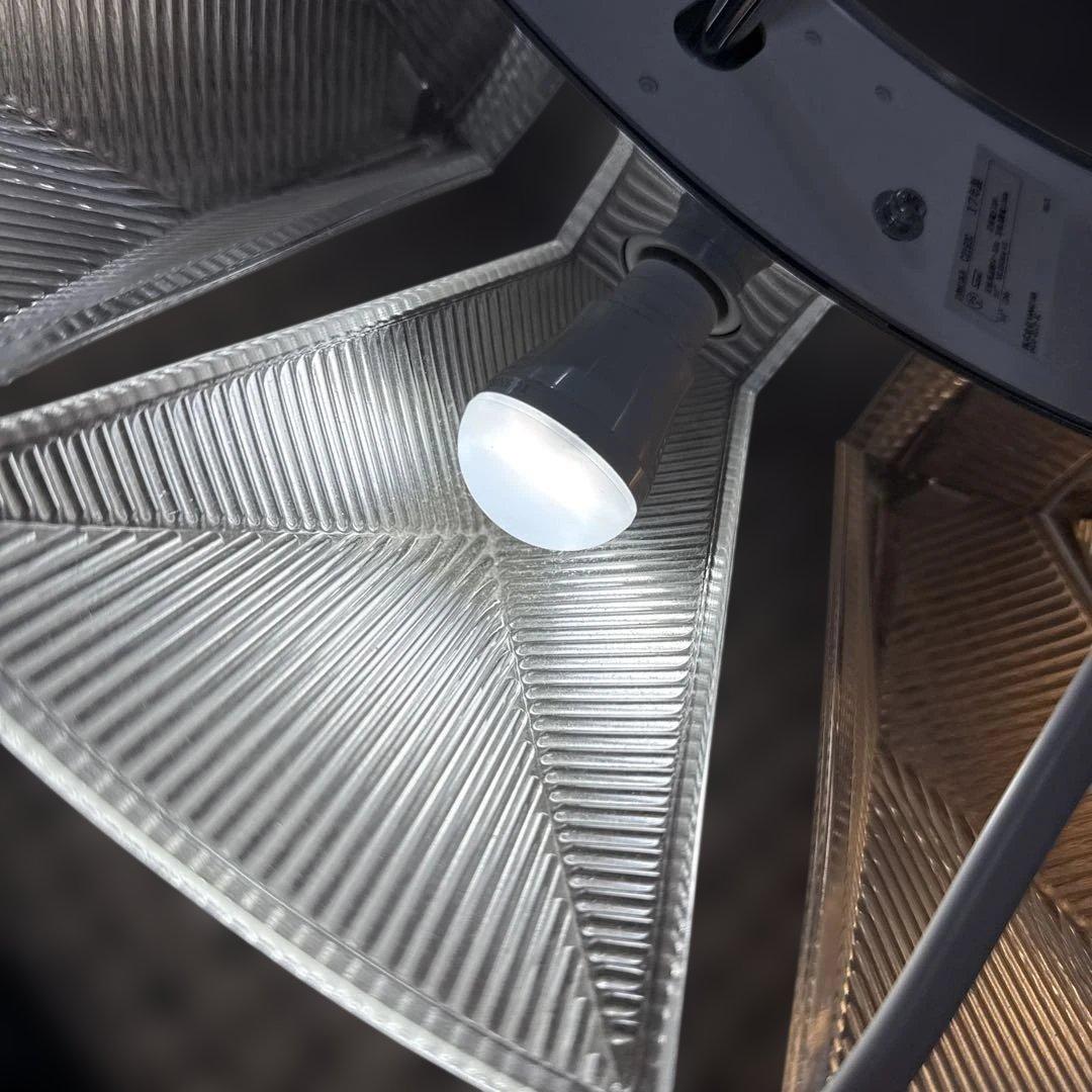 ヤマギワ シーリングライト C2193C FIORE フィオーレ シルバー（2）