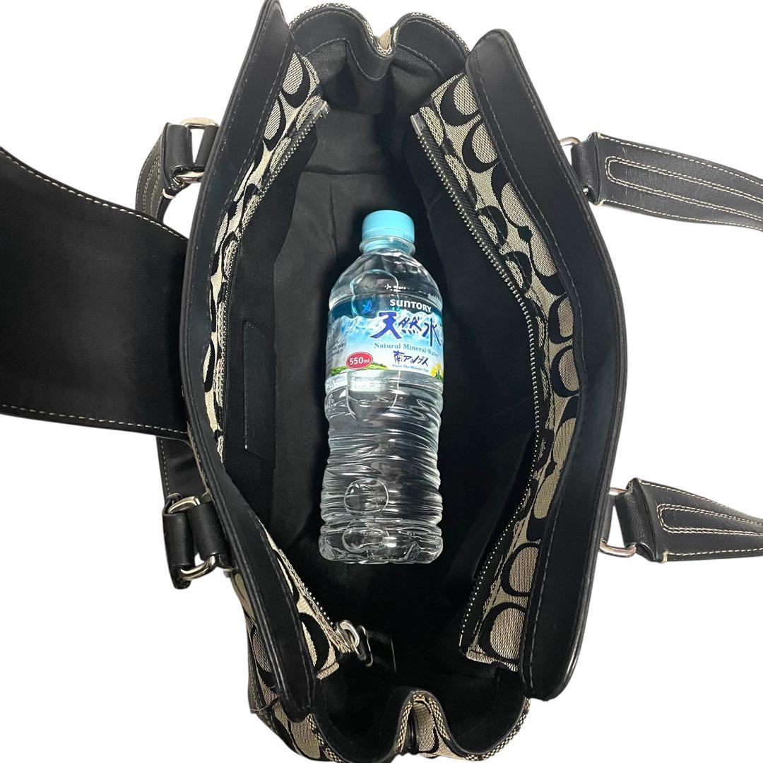 COACH コーチ ワンショルダーバッグ キャンバス F13975 ターンロック