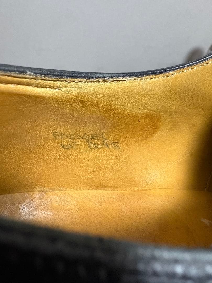 【最終値下】ジョンロブ6E 【8695ラスト/バッファローレザー/RUSSEL】