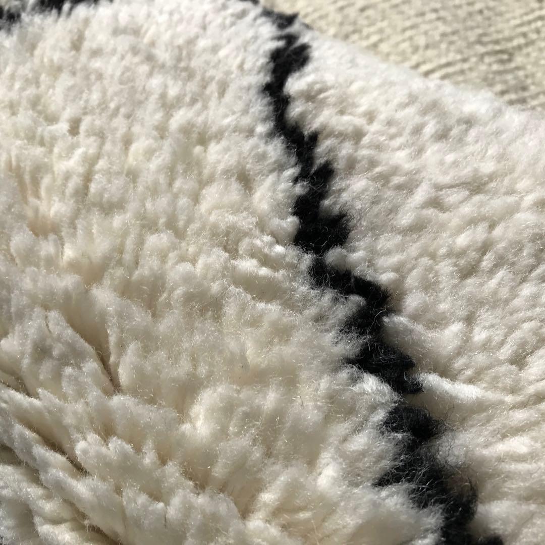 モロッコの伝統的な ラグ ラグマット ベニワレン風 100x150cm A 北欧