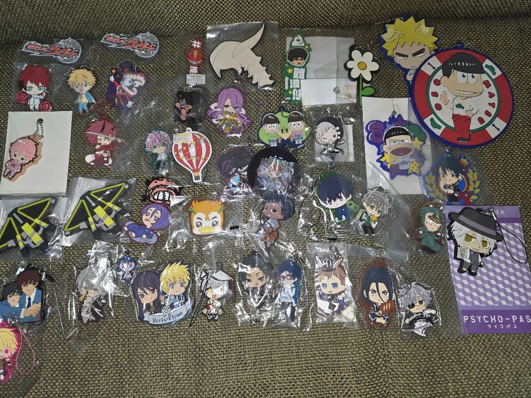 アニメ　ゲーム　ラバーグッズまとめ　400点