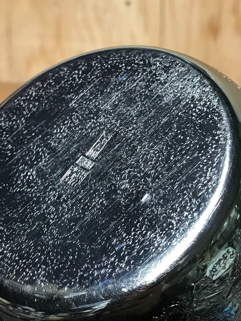 【USED美品】いぶし銀本舗　茶器揃　特選黄銅製