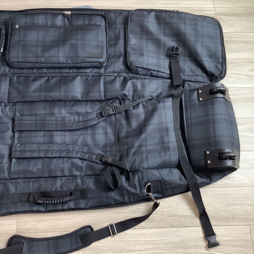 042 VAXPOT ウィーリー キャリースノーボードバッグキャスター160