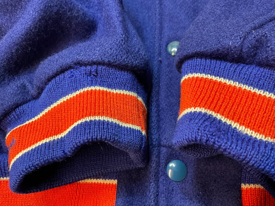 ミッチェル＆ネス USA製 1969 ニューヨーク メッツ ウールスタジャン M