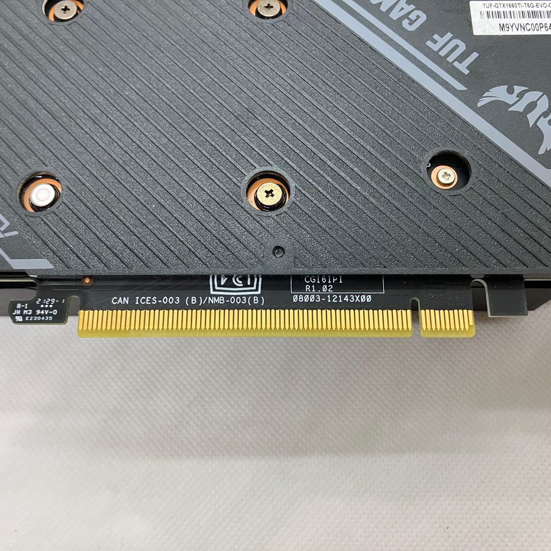 グラフィックボード・グラボ・ビデオカード ASUS TUF GTX1660TI T6G EVO GAMING No.117