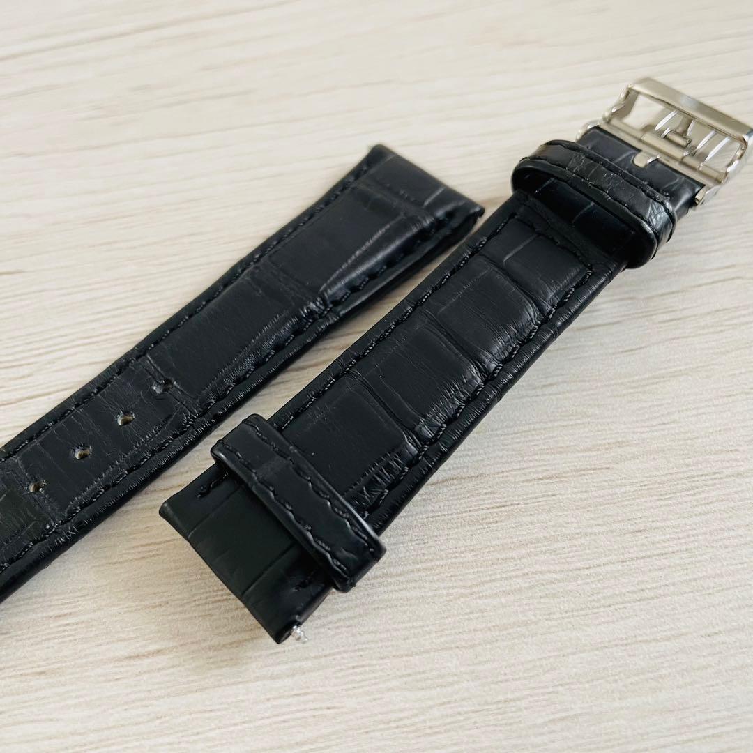 【極美品】Grand Seiko 19mm クロコダイル本革ベルト Dバックル