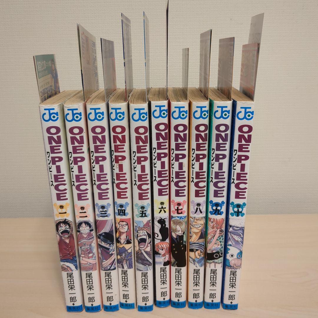 ONE PIECE ワンピース1巻-10巻 全て初版コミックスニュース付きセット